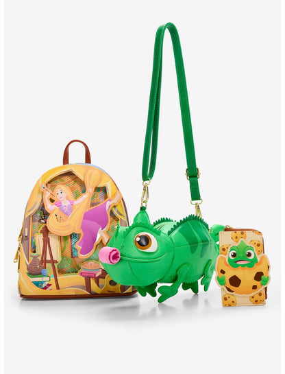 Loungefly Disney Tangled Pascal Figural Crossbody Bag - US 7013