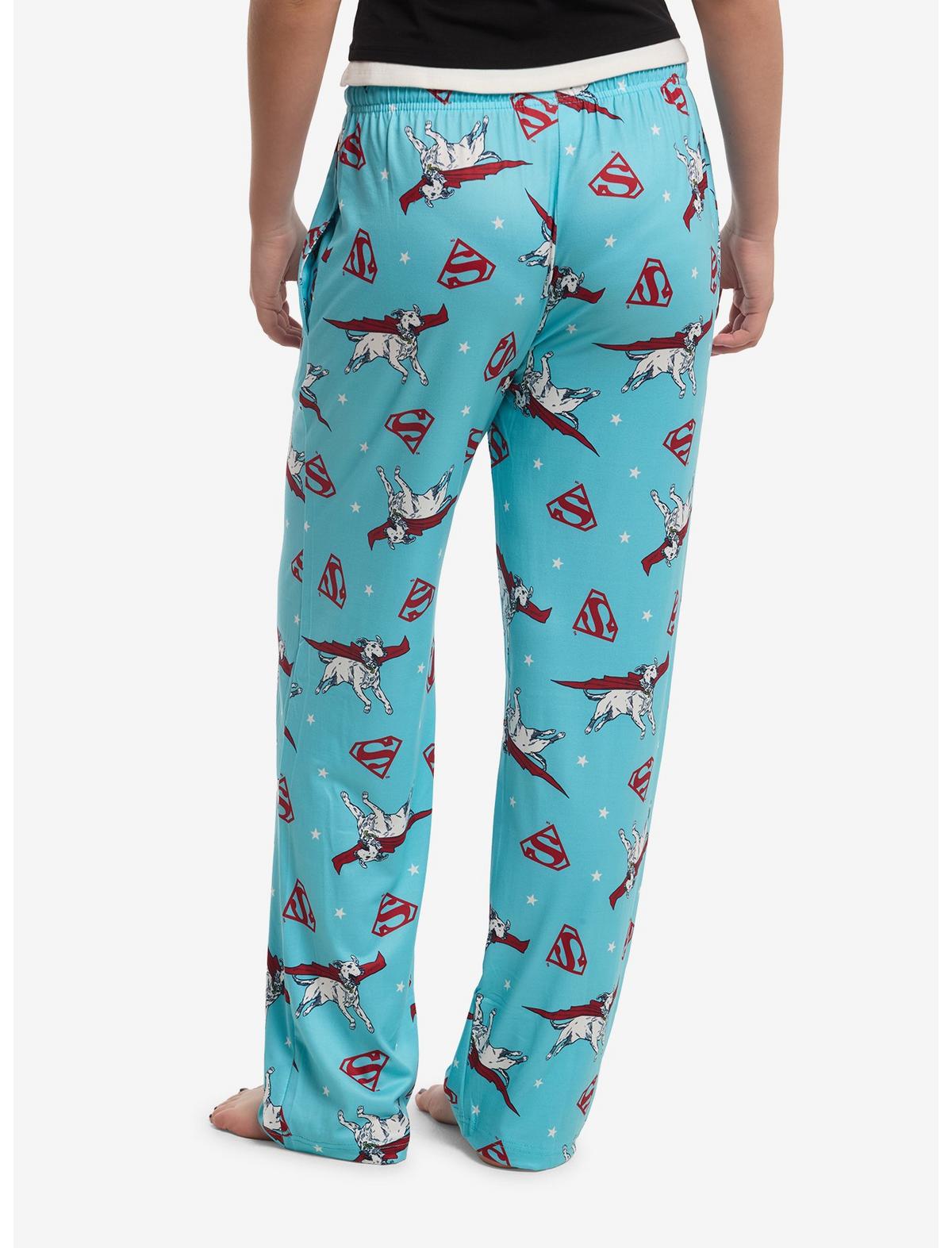 DC Comics Supergirl Krypto Pajama Pants - US 9765