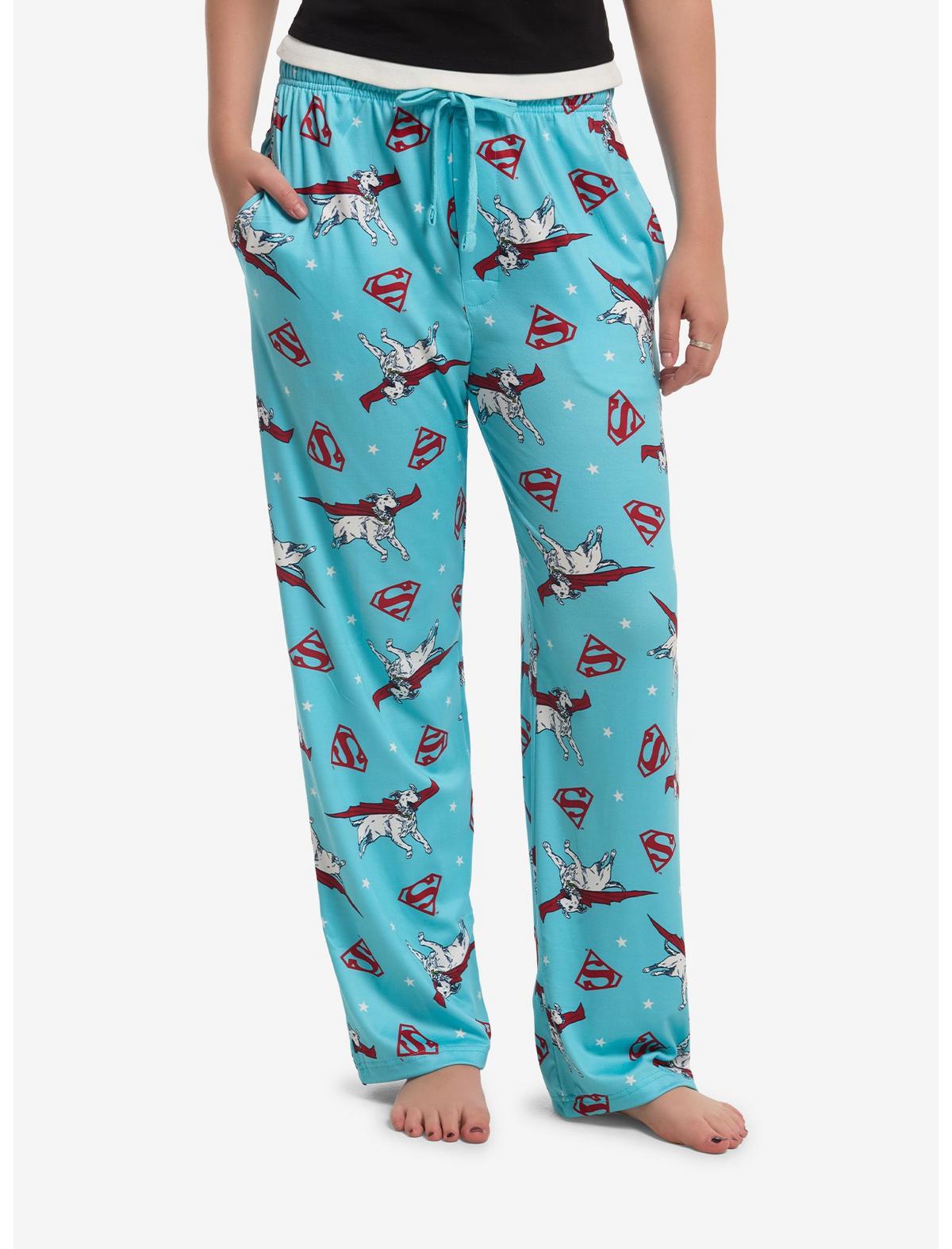 DC Comics Supergirl Krypto Pajama Pants - US 9765