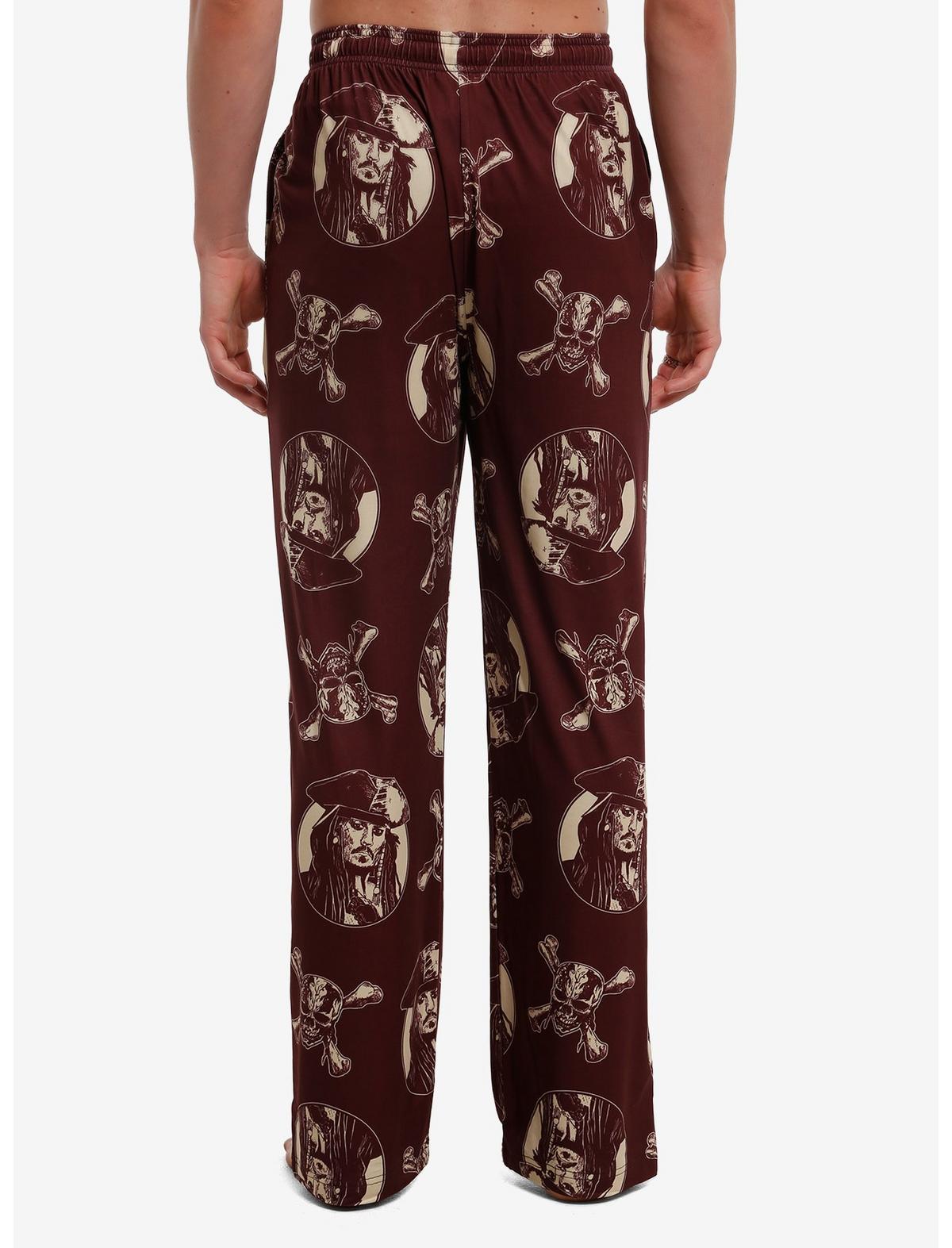 Disney Pirates Of The Caribbean Jack Sparrow Pajama Pants - US 4631