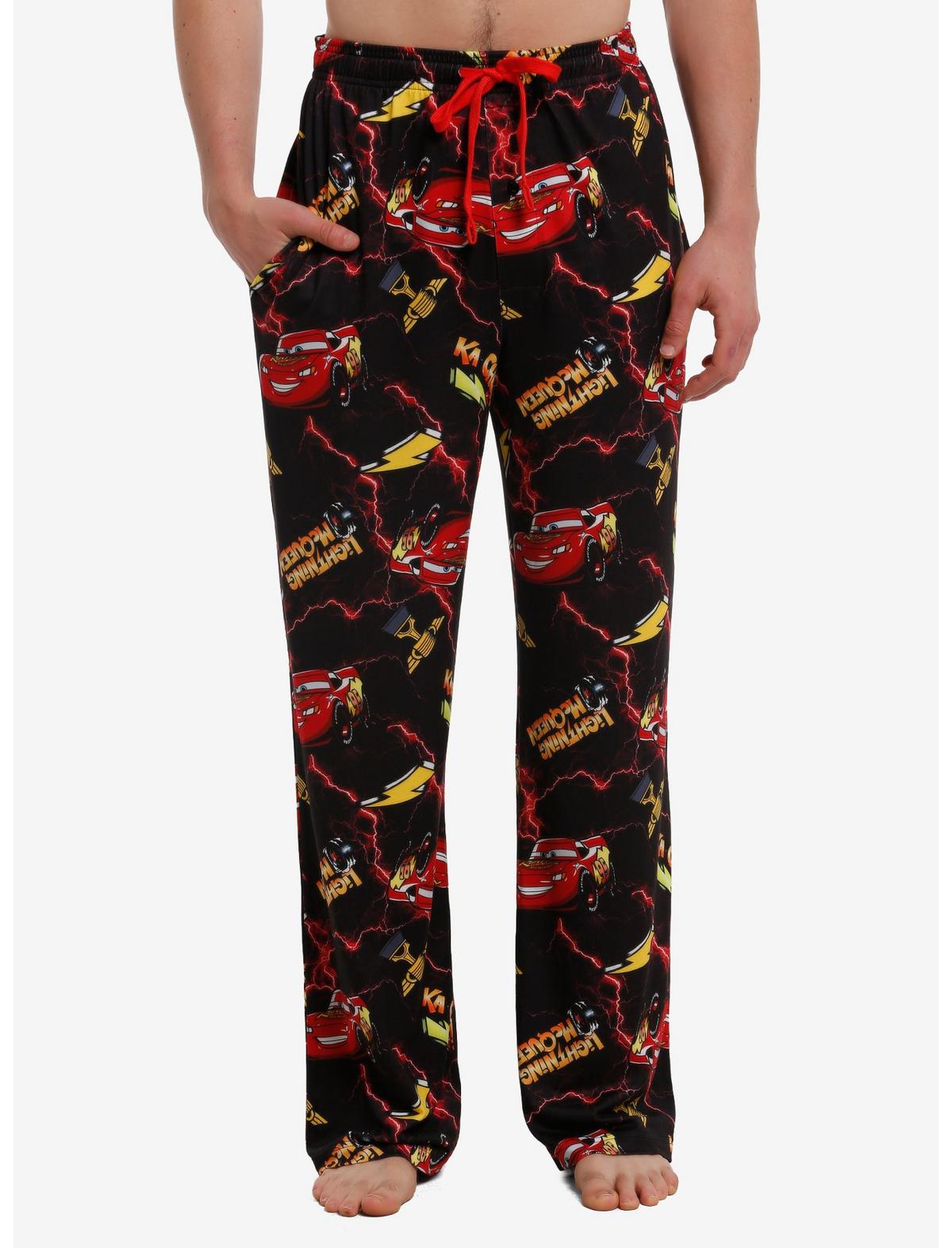 Disney Pixar Cars Lightning McQueen Pajama Pants - US 3730