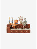 Disney Jim Shore Traditions Aristocats Kittens Piano Figurine - US 1557