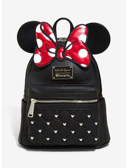Loungefly Disney Minnie Mouse Bow Ears Mini Backpack - US 3924