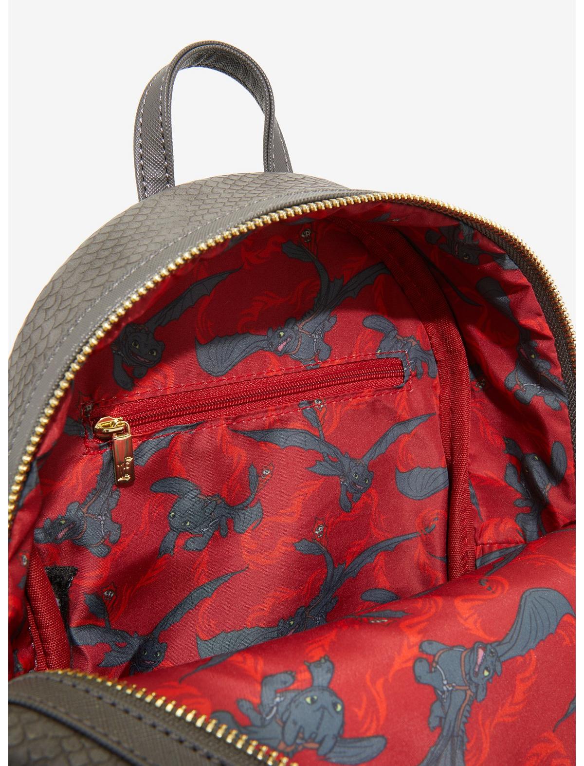 Loungefly How To Train Your Dragon Toothless Figural Mini Backpack - US 5314
