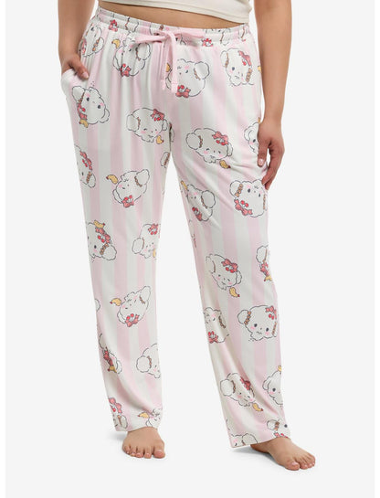 Cogimyun Stripe Pajama Pants Plus Size - US 7283