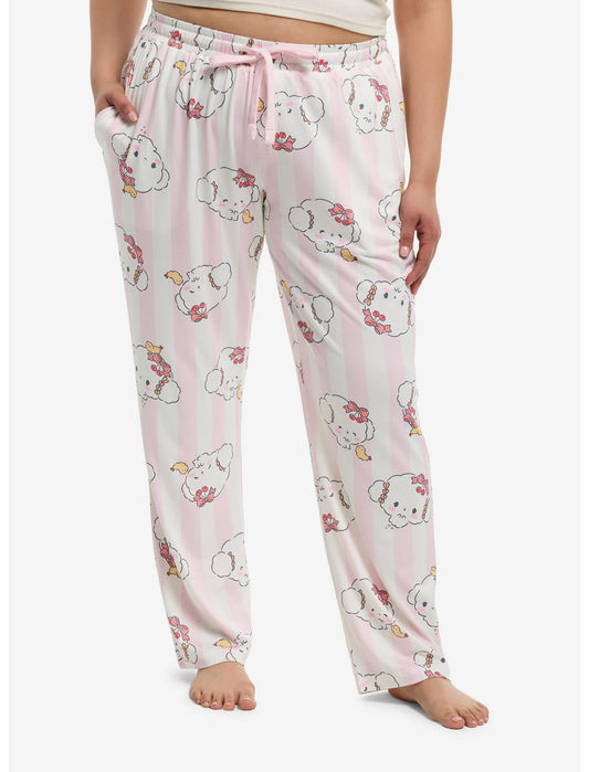 Cogimyun Stripe Pajama Pants Plus Size - US 7283