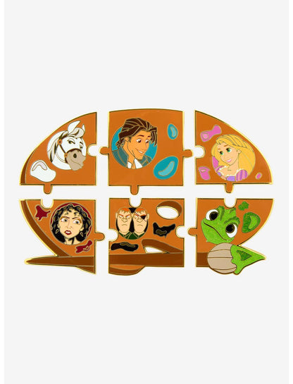 Loungefly Disney Tangled Painter's Palette Blind Box Enamel Pin - US 1164