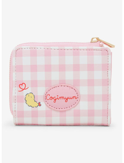 Cogimyun Gingham Cherry Mini Wallet - US 3544