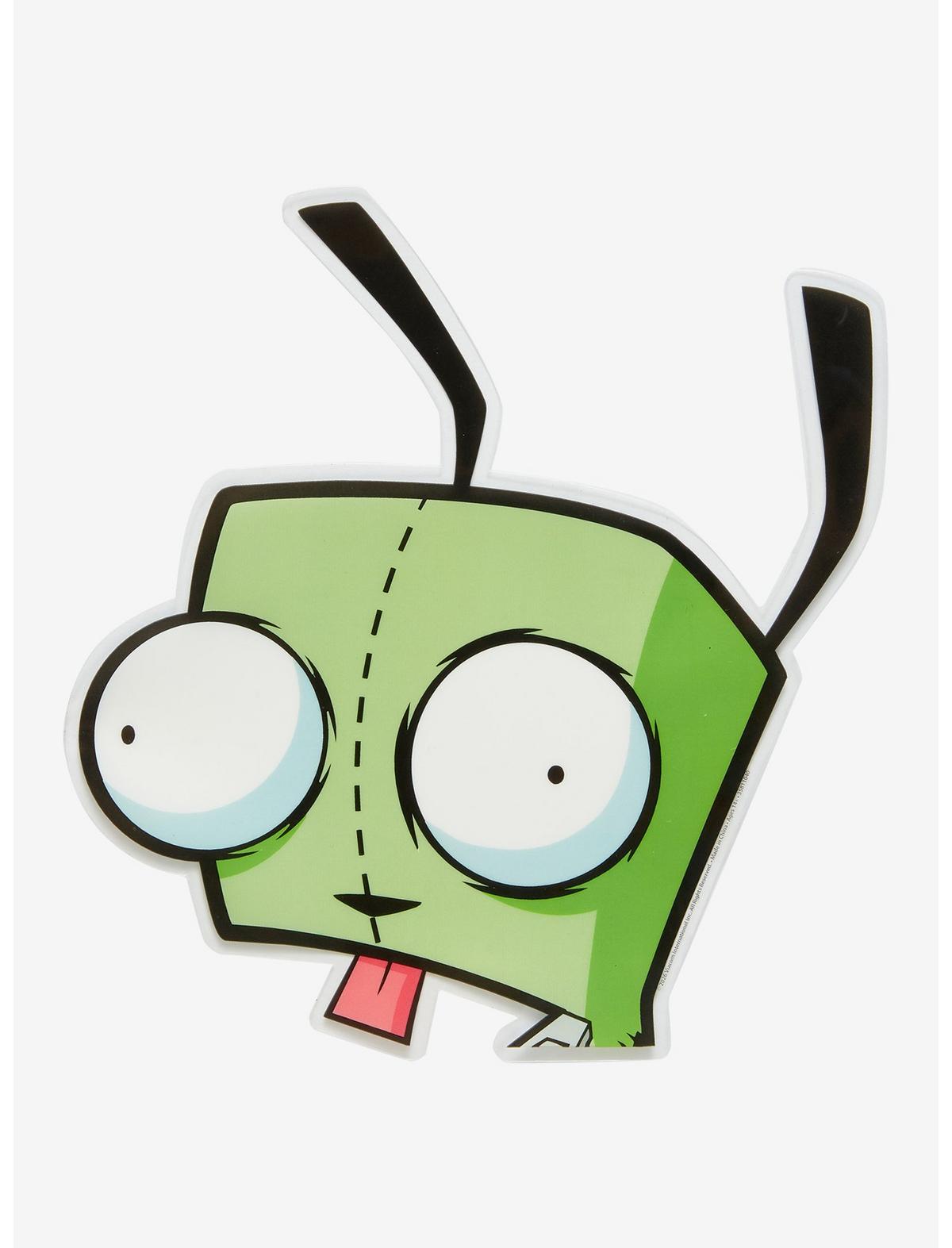 Invader Zim GIR Peeker Car Decal - US 0452