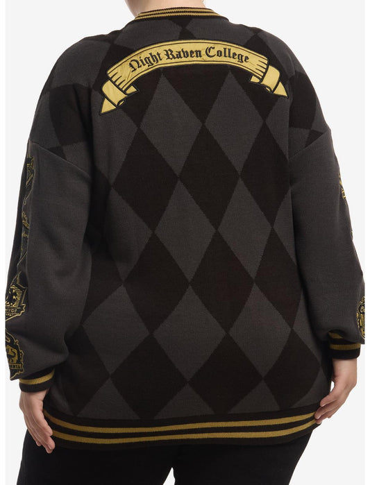Disney Twisted-Wonderland Patch Girls Cardigan Plus Size - US 9787
