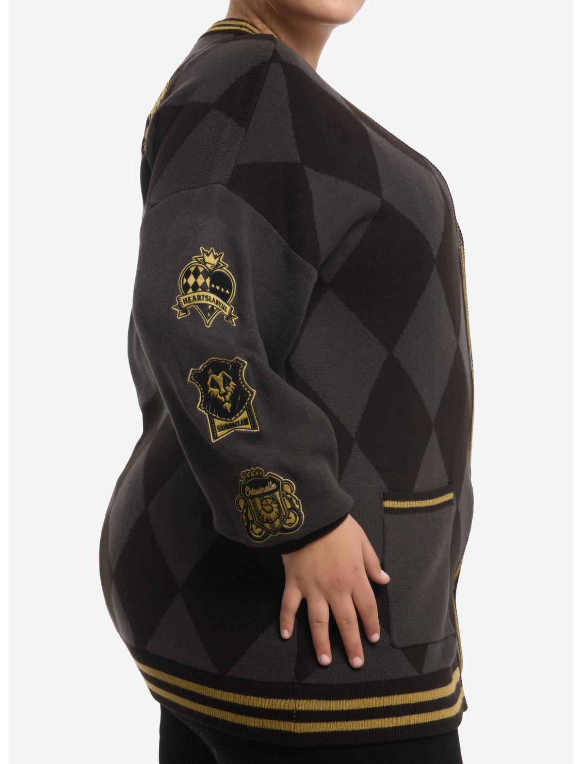 Disney Twisted-Wonderland Patch Girls Cardigan Plus Size - US 9787