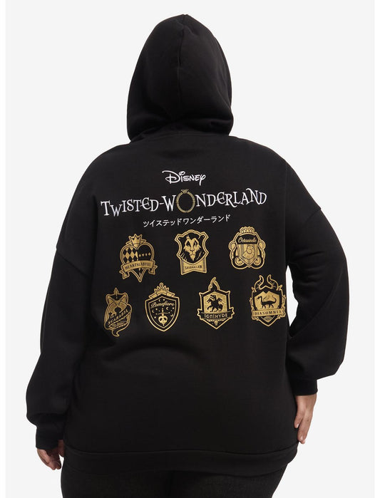Disney Twisted-Wonderland Housewarden Coffins Girls Oversized Hoodie Plus Size - US 3005