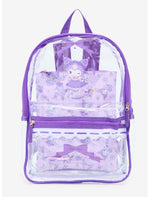 Kuromi Lolita Ribbon Clear Backpack - US 5423