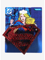 DC Comics Supergirl Rhinestone Shield Claw Hair Clip - US 4725