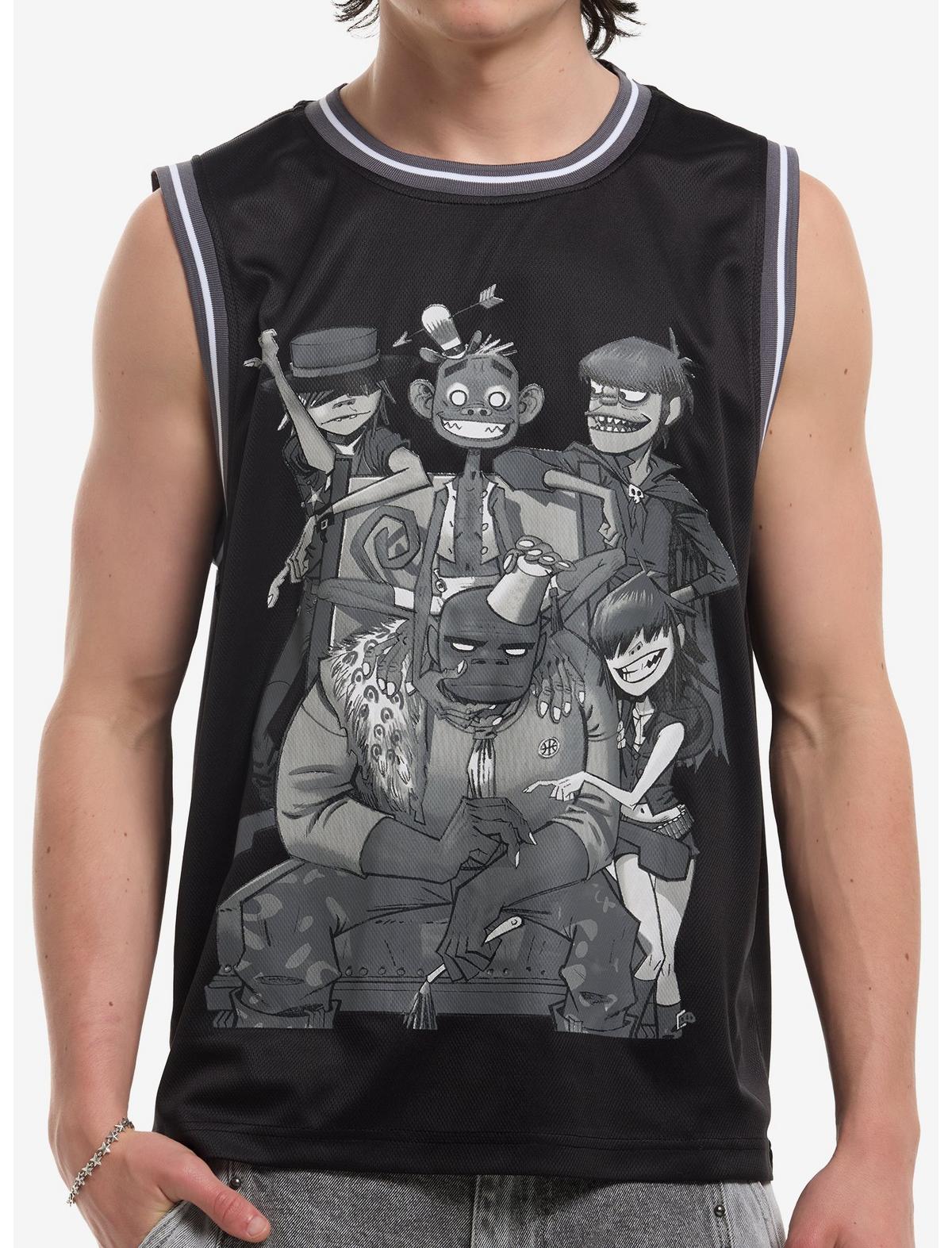 Gorillaz Group Basketball Jersey - US 8220