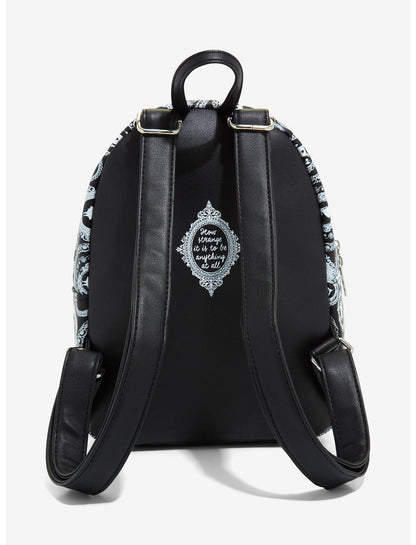 Loungefly Disney Alice In Wonderland Black & White Mini Backpack - US 1277