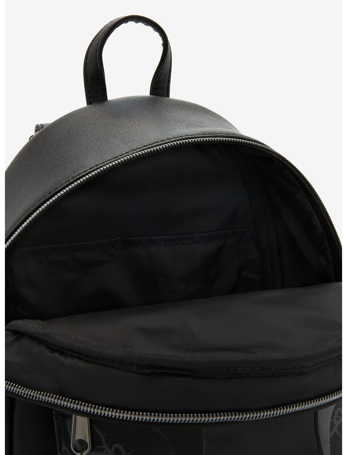 Loungefly Disney Sleeping Beauty Maleficent Glow-In-The-Dark Horns Mini Backpack - US 7148