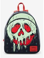 Loungefly Disney Snow White And The Seven Dwarfs Poison Apple Glow-In-The-Dark Mini Backpack - US 8776