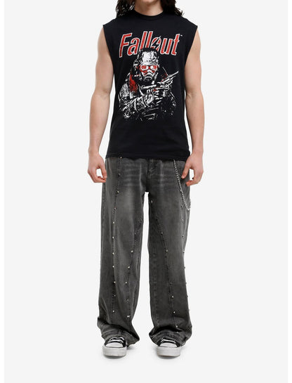 Fallout NCR Ranger Portrait Muscle Tank Top - US 9940