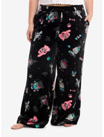 Hello Kitty And Friends Halloween Costumes Fuzzy Pajama Pants Plus Size - US 5403