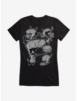 Invader Zim GIR Eat Everything Girls T-Shirt - US 9148