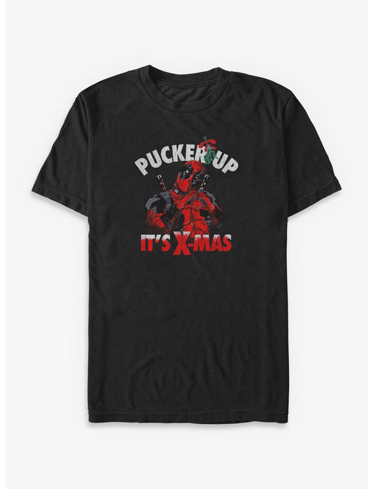 Marvel Deadpool Pucker Up For Deadpool Big & Tall T-Shirt - US 1179
