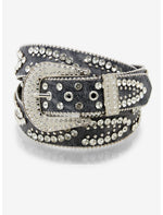 Grey Wash Bling Belt - US 5347