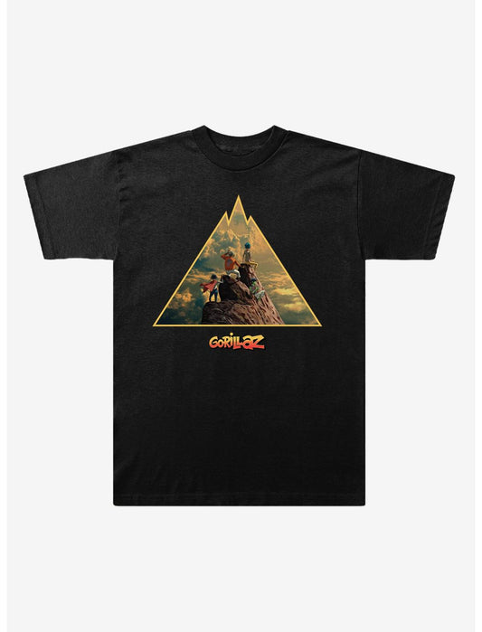 Gorillaz The Mountain Outline T-Shirt - US 5326