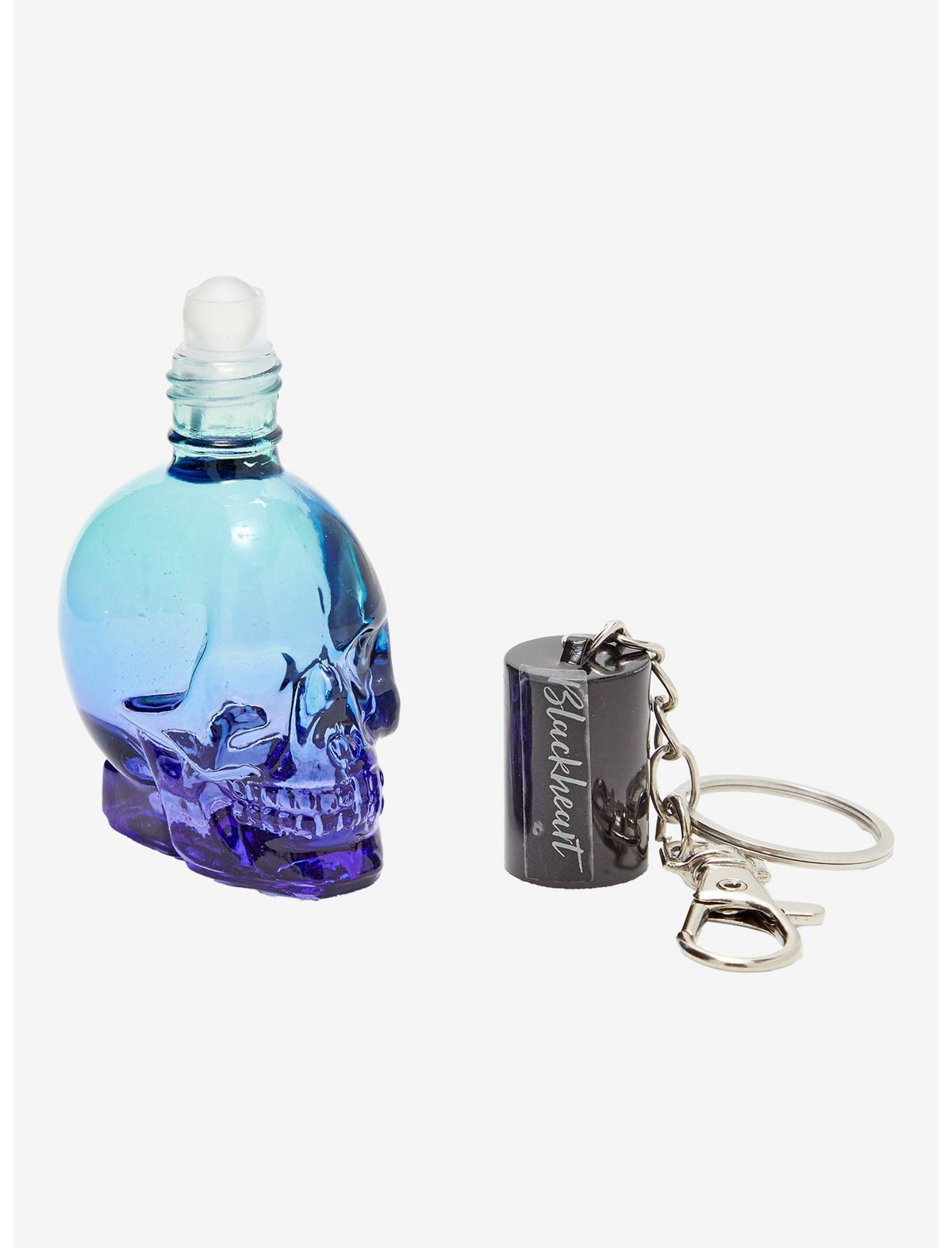 Blackheart Electric Aura Skull Roller Perfume Keychain - US 9303