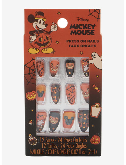 Disney Halloween Pumpkin Press-On Nails - US 1724