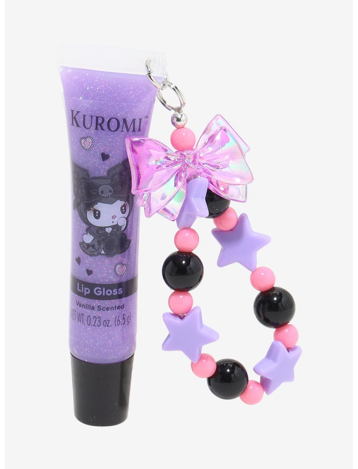 Kuromi Lip Gloss & Bracelet Set - US 8775