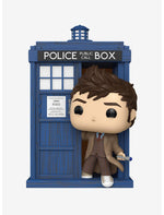 Funko Doctor Who Pop! Rides TARDIS With Tenth Doctor Vinyl Figure - US 6006