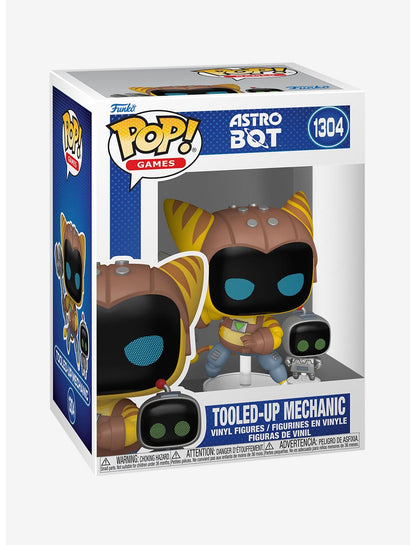 Funko Astro Bot Pop! Games Tooled-Up Mechanic Vinyl Figure - US 1739