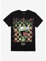 Invader Zim GIR Checkered T-Shirt - US 2951