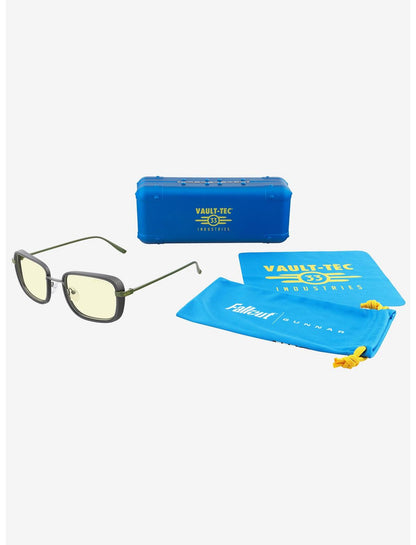 Fallout x GUNNAR Vault 33 Computer Amber Tint Blue Light Glasses - US 0602