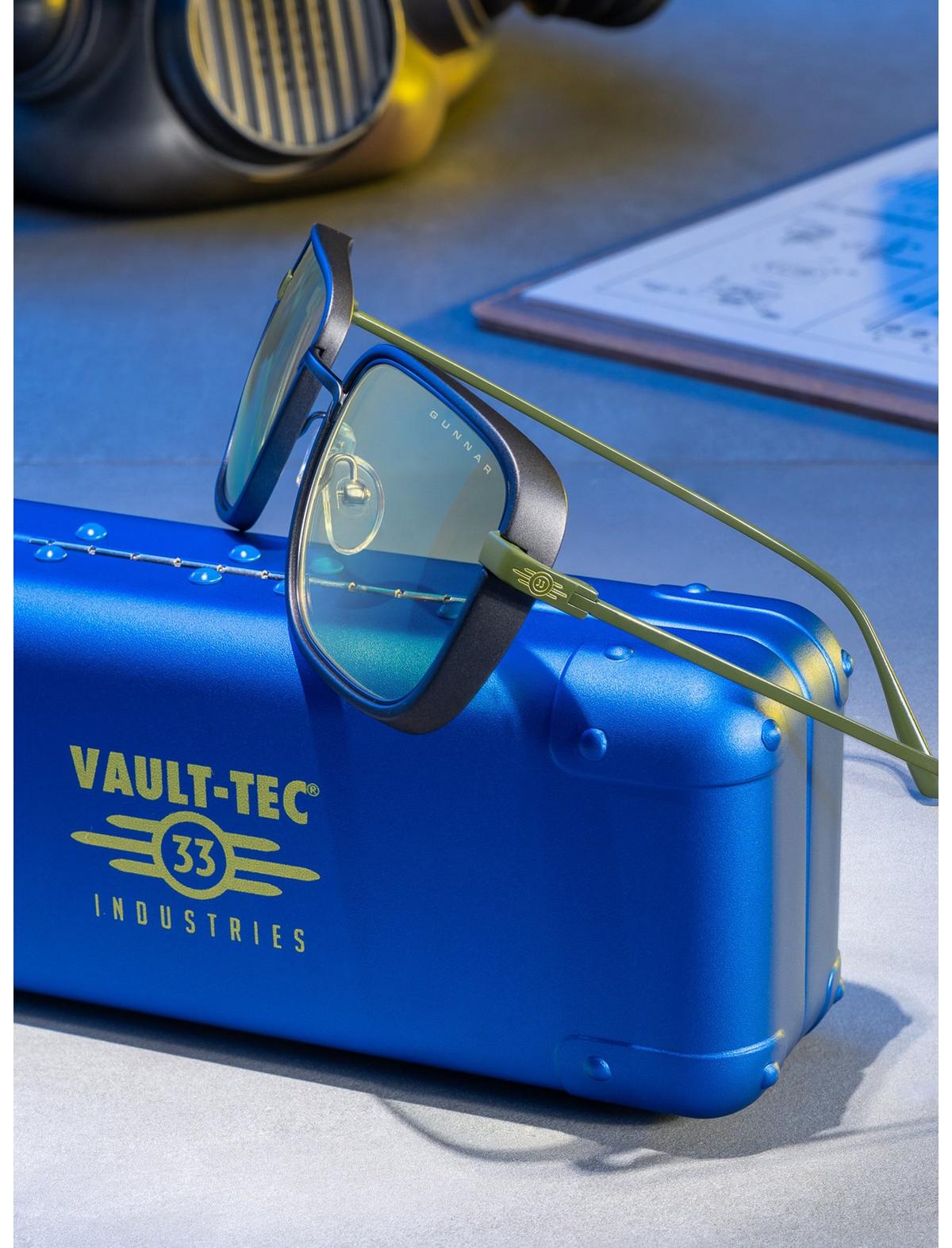 Fallout x GUNNAR Vault 33 Computer Amber Tint Blue Light Glasses - US 0602