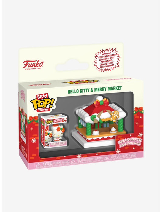 Funko Bitty Pop! Town Sanrio Hello Kitty & Merry Market Vinyl Figure - US 2393