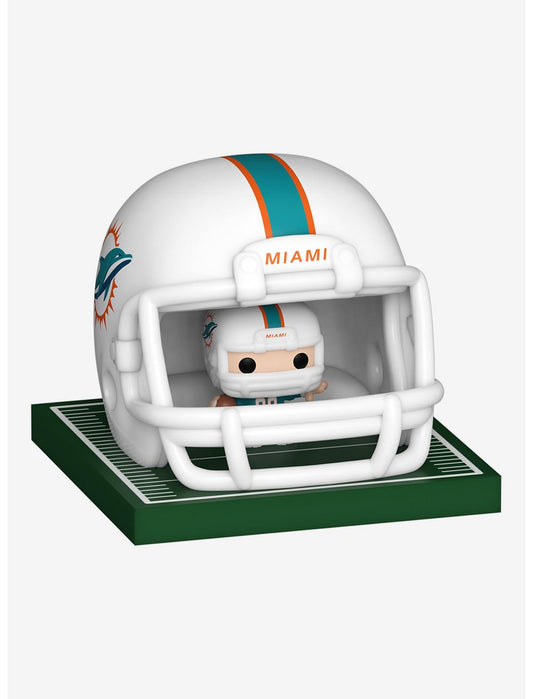Funko Bitty Pop! Sports NFL Miami Dolphins Helmet And Player Mini Vinyl Figure - US 0417