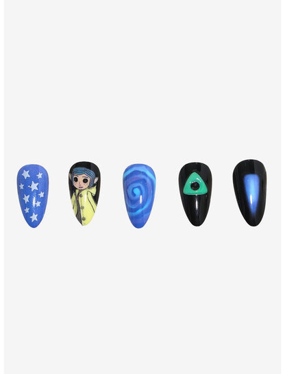 Coraline Icons Press-On Nail Set - US 9978