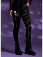 Her Universe The Nightmare Before Christmas Jack Split Skinny Jeans - US 6336