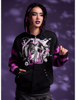 Her Universe The Nightmare Before Christmas Jack Stripe Girls Hoodie - US 8150
