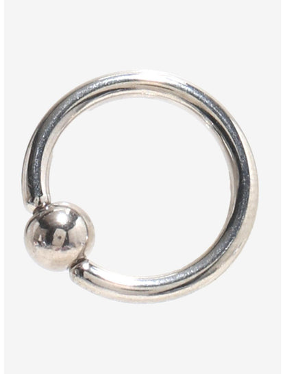 14G Steel Septum Captive Hoop - US 8716