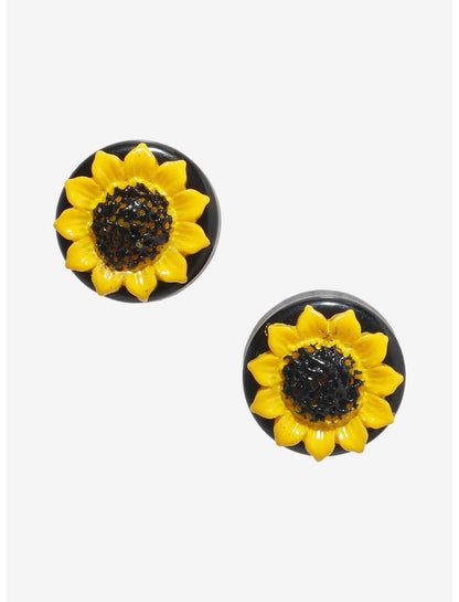 9/16 Resin Sunflower Plug 2 Pack - US 1944
