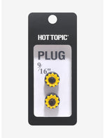 9/16 Resin Sunflower Plug 2 Pack - US 1944