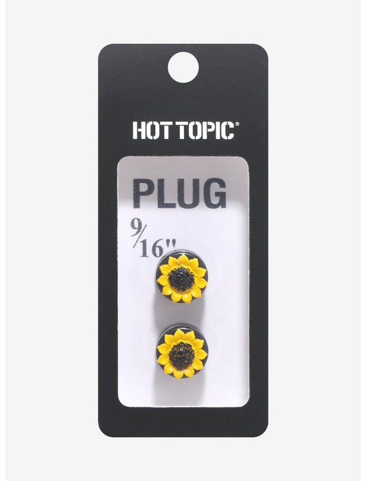 9/16 Resin Sunflower Plug 2 Pack - US 1944
