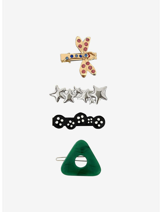 Coraline Icons Hair Clip Set - US 6049