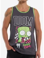 Invader Zim Doom Checkerboard Tank Top - US 2852