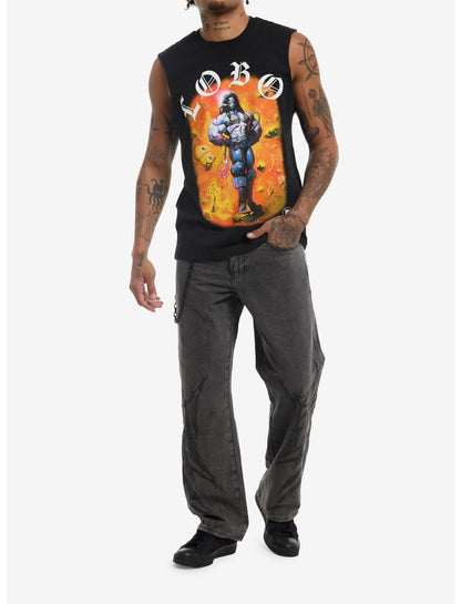 DC Comics Justice League Lobo Muscle Tank Top - US 4823