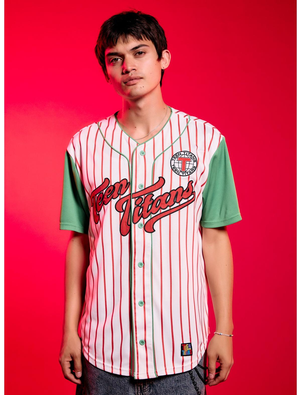 DC Comics Teen Titans Robin Baseball Jersey - US 4773
