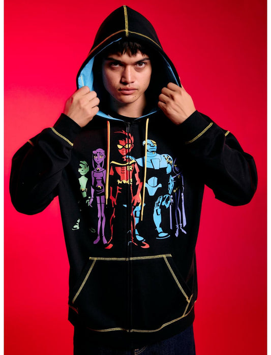 DC Comics Teen Titans Group Hoodie - US 6307